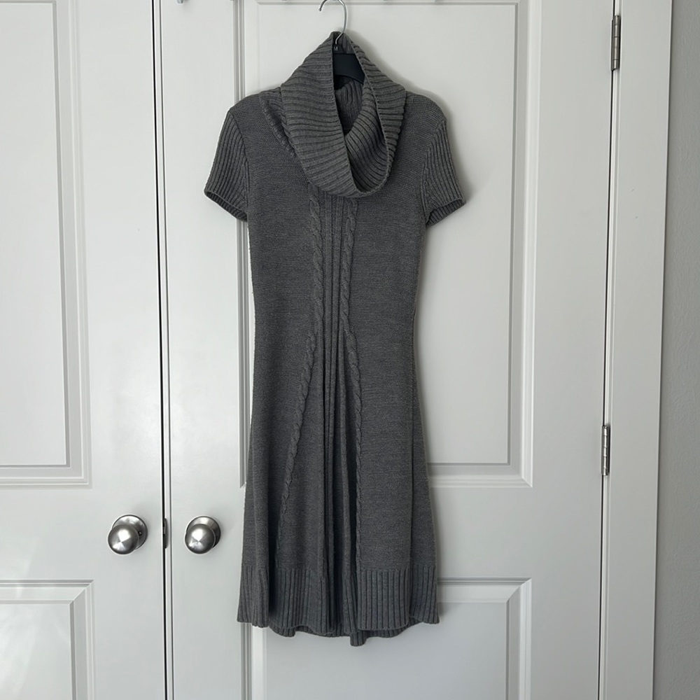 Gray Sweater Dress